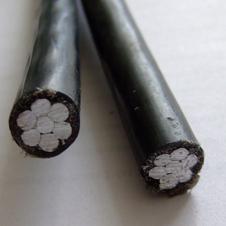 AAAC AAC ABC Triplex Duplex Service Drop Aluminum Wire Periwinkle ACSR Triplex XLPE Service Drop Wire 3c4#