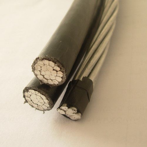 ABC Cable 2X1/0AWG+1/0AWG Bare AAAC Messenger Iceas76-474