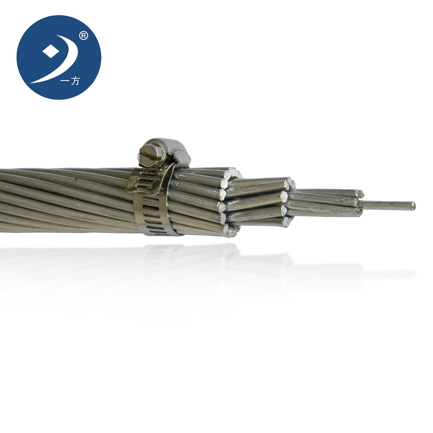 ACSR 95/15 DIN48204 Aluminum Wire 26/2.15mm, Steel Wire 7/1.67mm