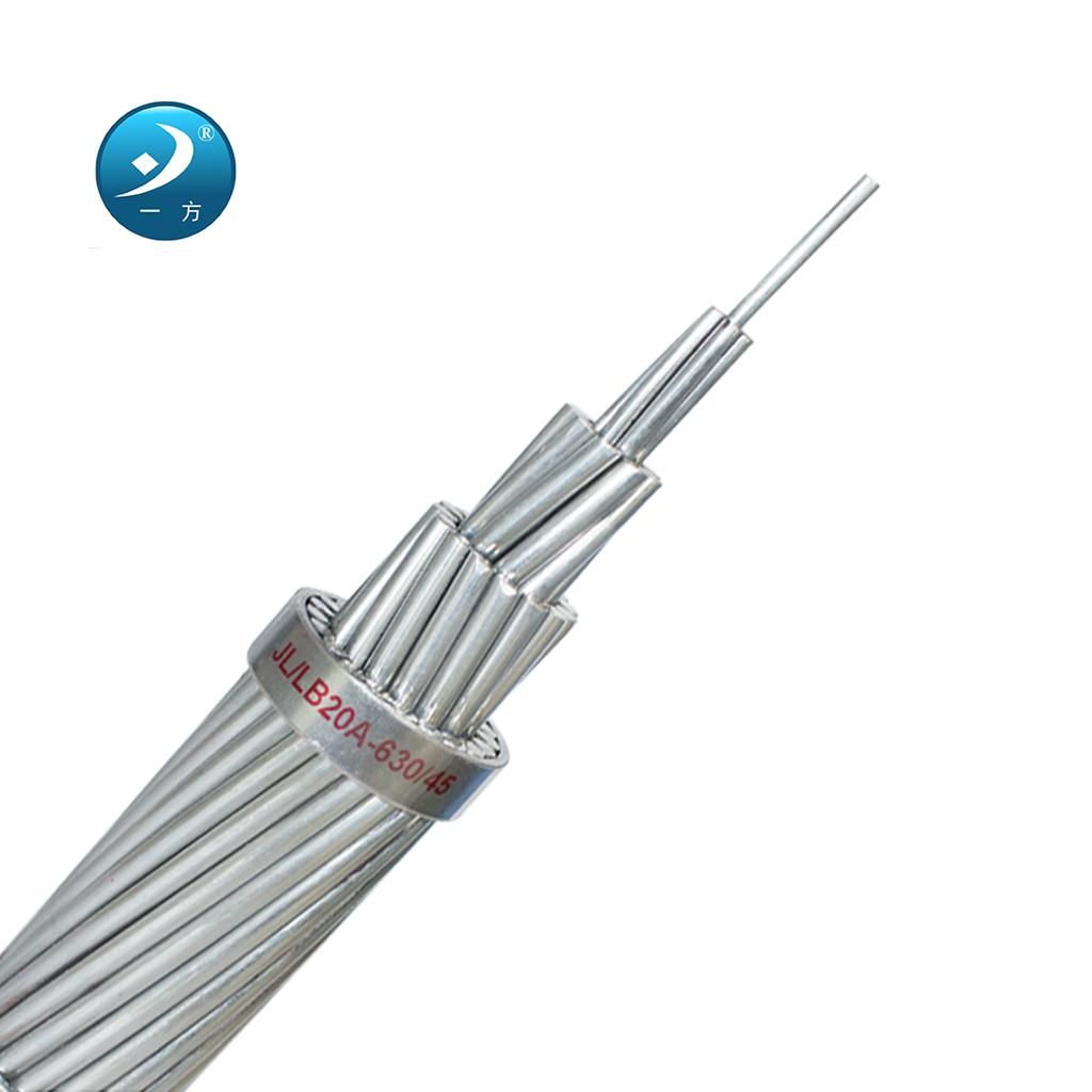 ASTM B232 Robin 6/1/3.0mm ACSR Conductor Hard Drawn Standard Bare Medium Low Aerial Cable Manufacturer