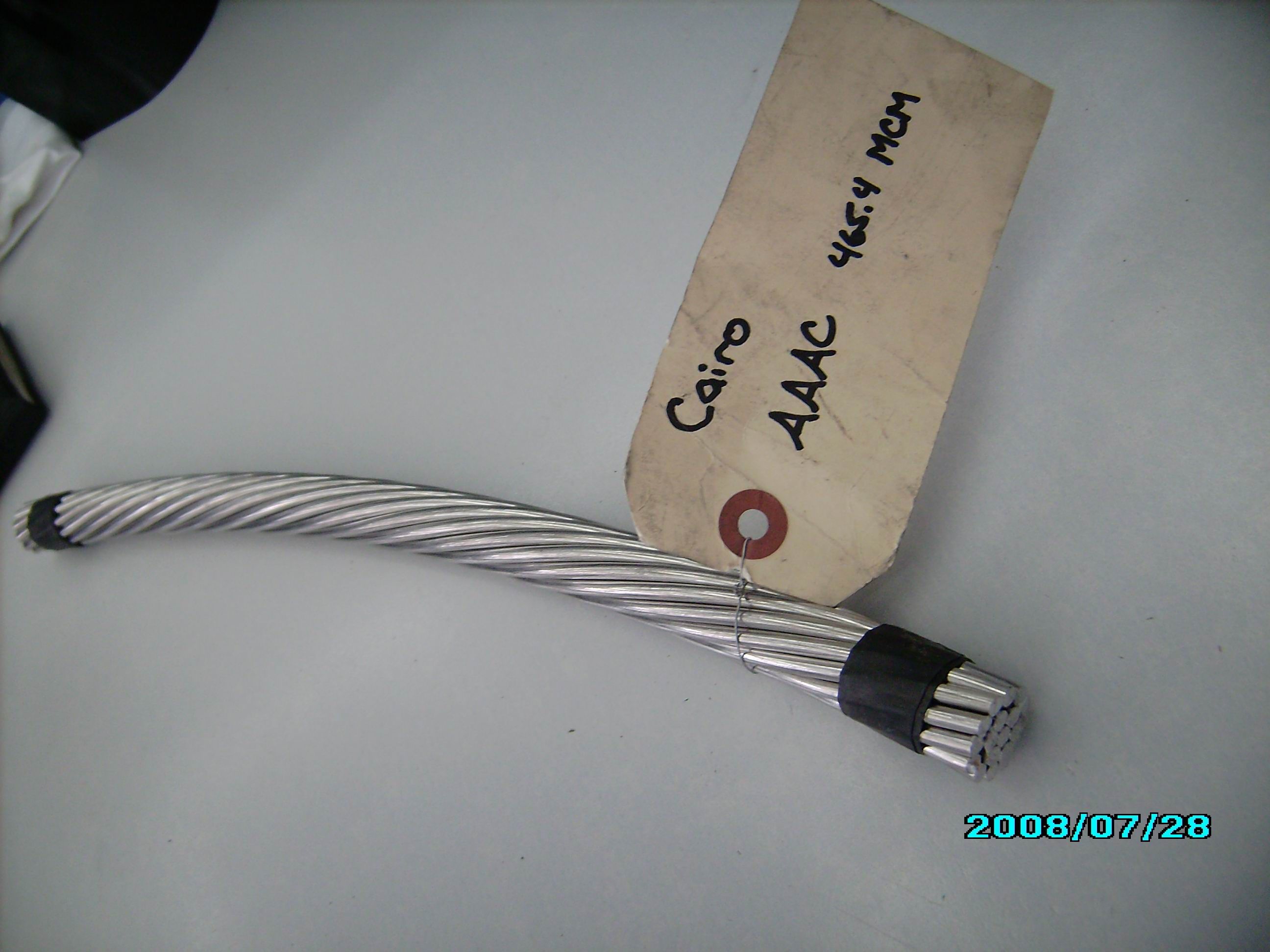 ASTM B398, 399 Standard Conductores De Aleacion De Aluminio AAAC Cairo
