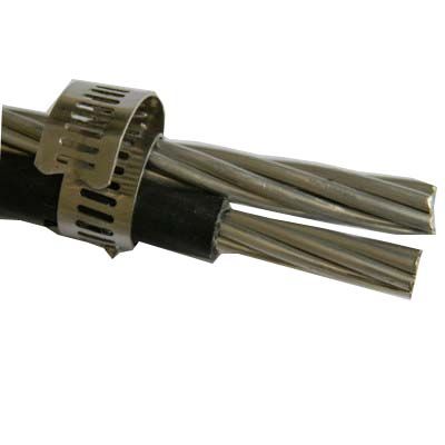 Aluminum Phase Core ACSR Bare Messenger Duplex Service Drop Cable