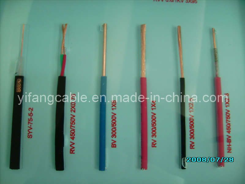 Building Electric Wire with PVC Insulated