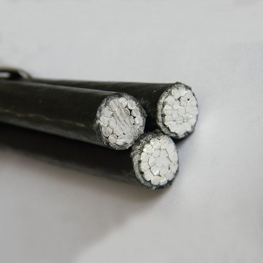 Conductor Autoportante De Aluminio Caai Cable 1X16+1X16+Na25 Low Voltage Aerial Bundled Cable
