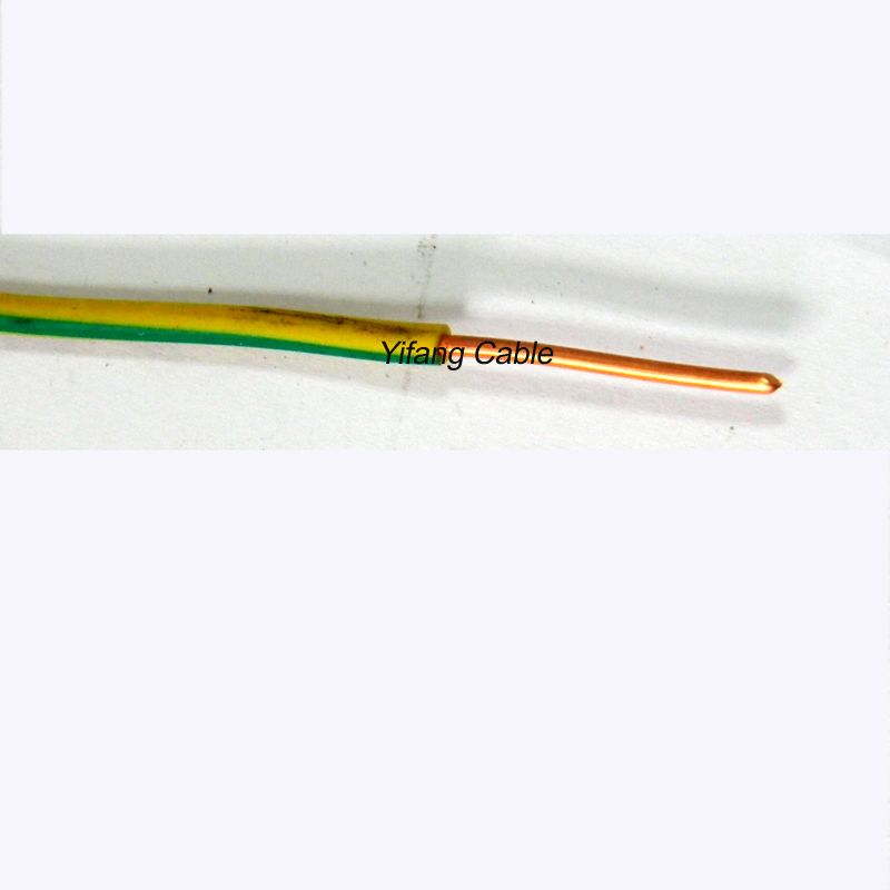 Construction Application and PVC Insulation Material Single Copper Core Wire