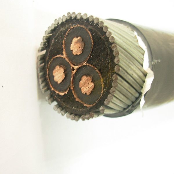 Copper Aluminum Conductor XLPE Insulation Swa Steel Wire Armoured 33kv/22kv/11kv Cu/XLPE/Swa/PVC Galvanized Steel Wire Armoured Power Cables