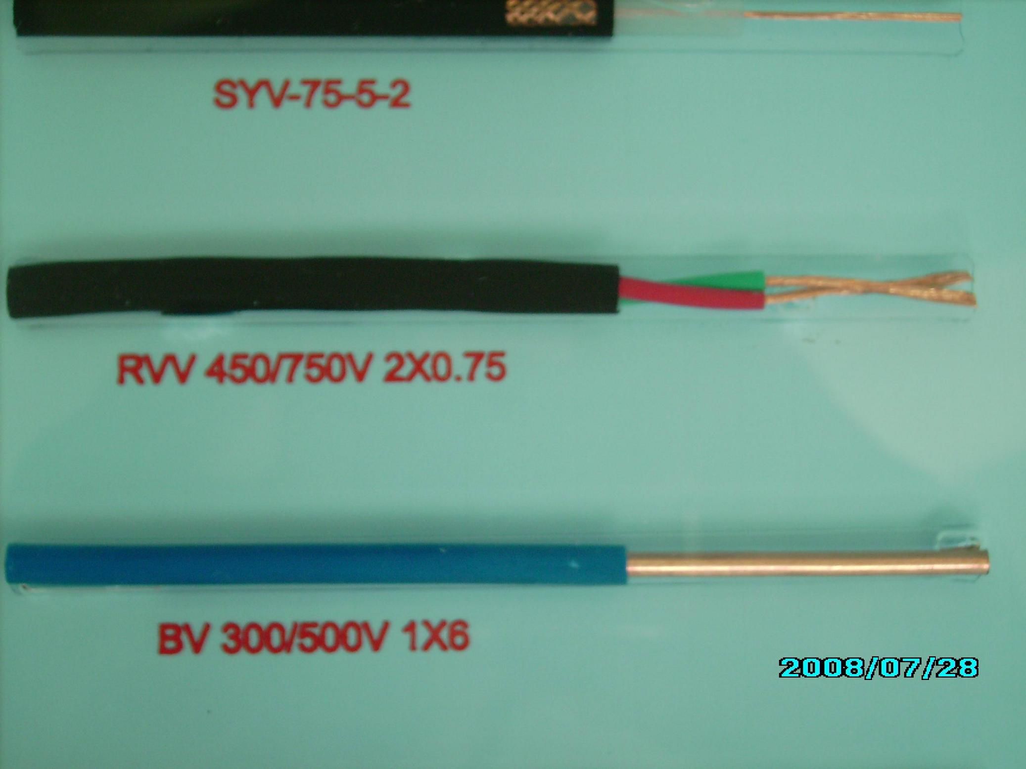 Copper Building Wire/PVC Electrical Wires 2.5mm H07V-U