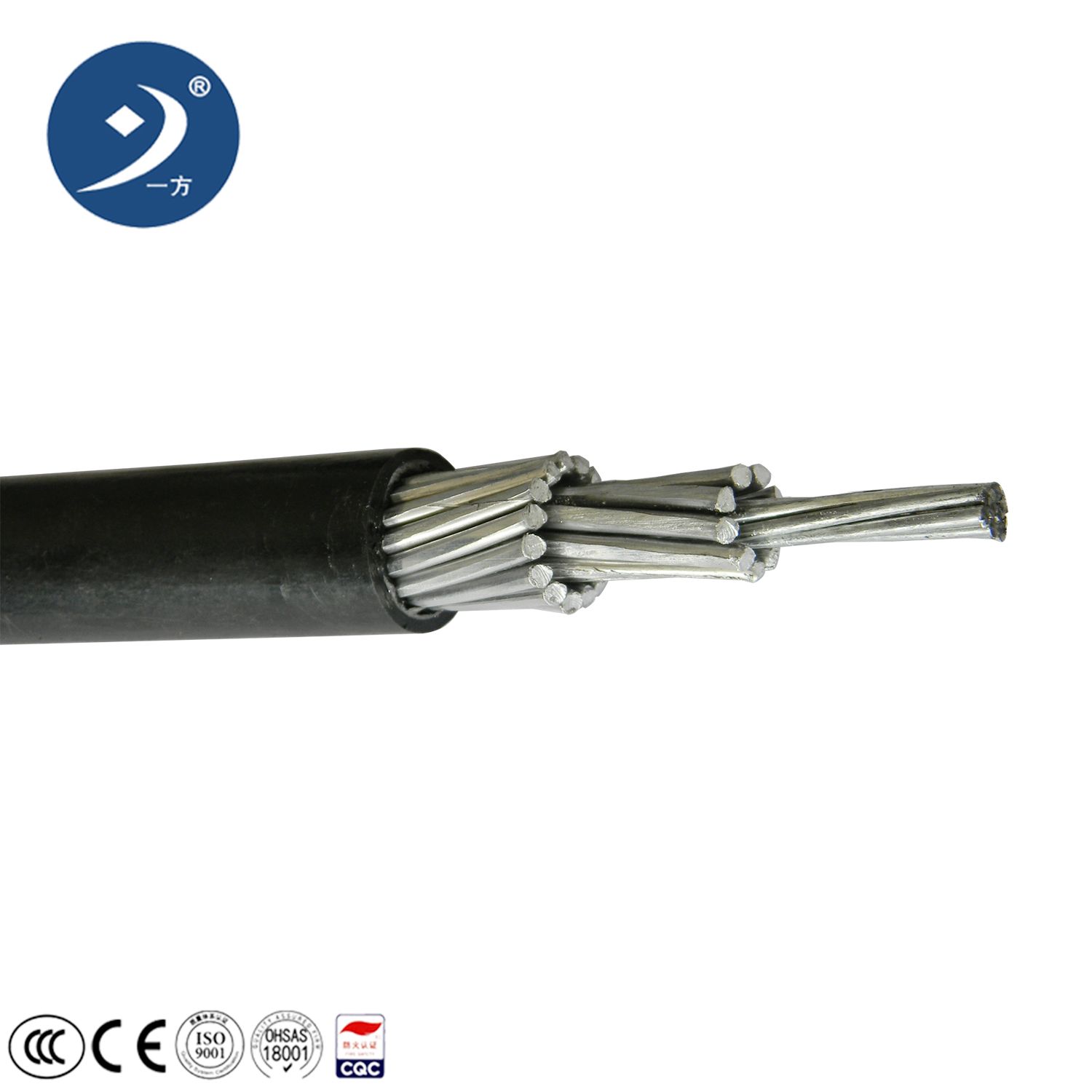 Factory Price Triplex Aluminum Conductor Electrical Armoured ABC Cable (BS 7870-5)