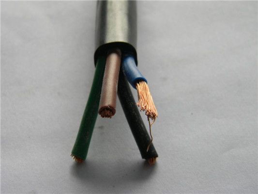 H07rn-F 4 Core Rubber Flexible Trailing Cable 1.5mm Rubber Cable