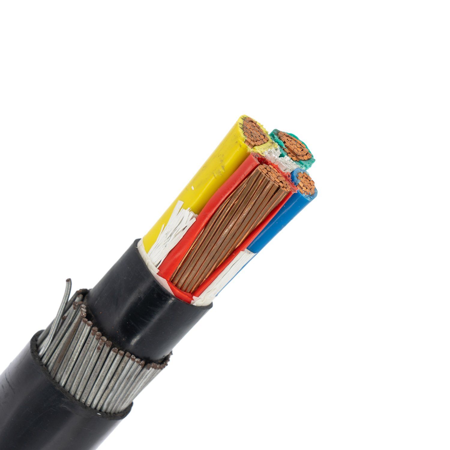 Chine IEC 60502 1 0.6/1kv Cu/XLPE/PVC/Swa/PVC 4X120 mm² 600/1000V Câbles basse tension fabrication et fournisseur