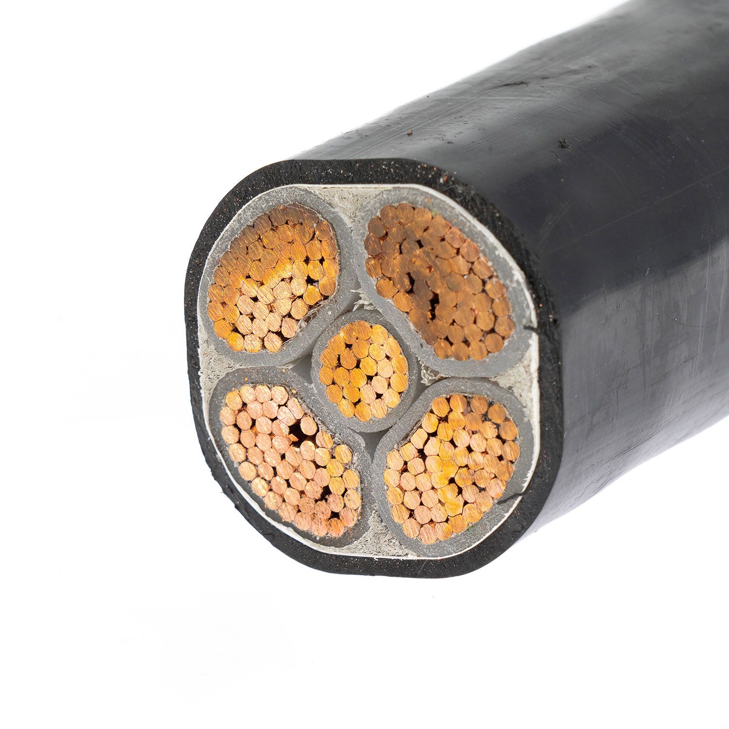 LV 120mm2 Cu/XLPE/PVC/Swa/PVC Copper Conductor Armored Electrical Cable