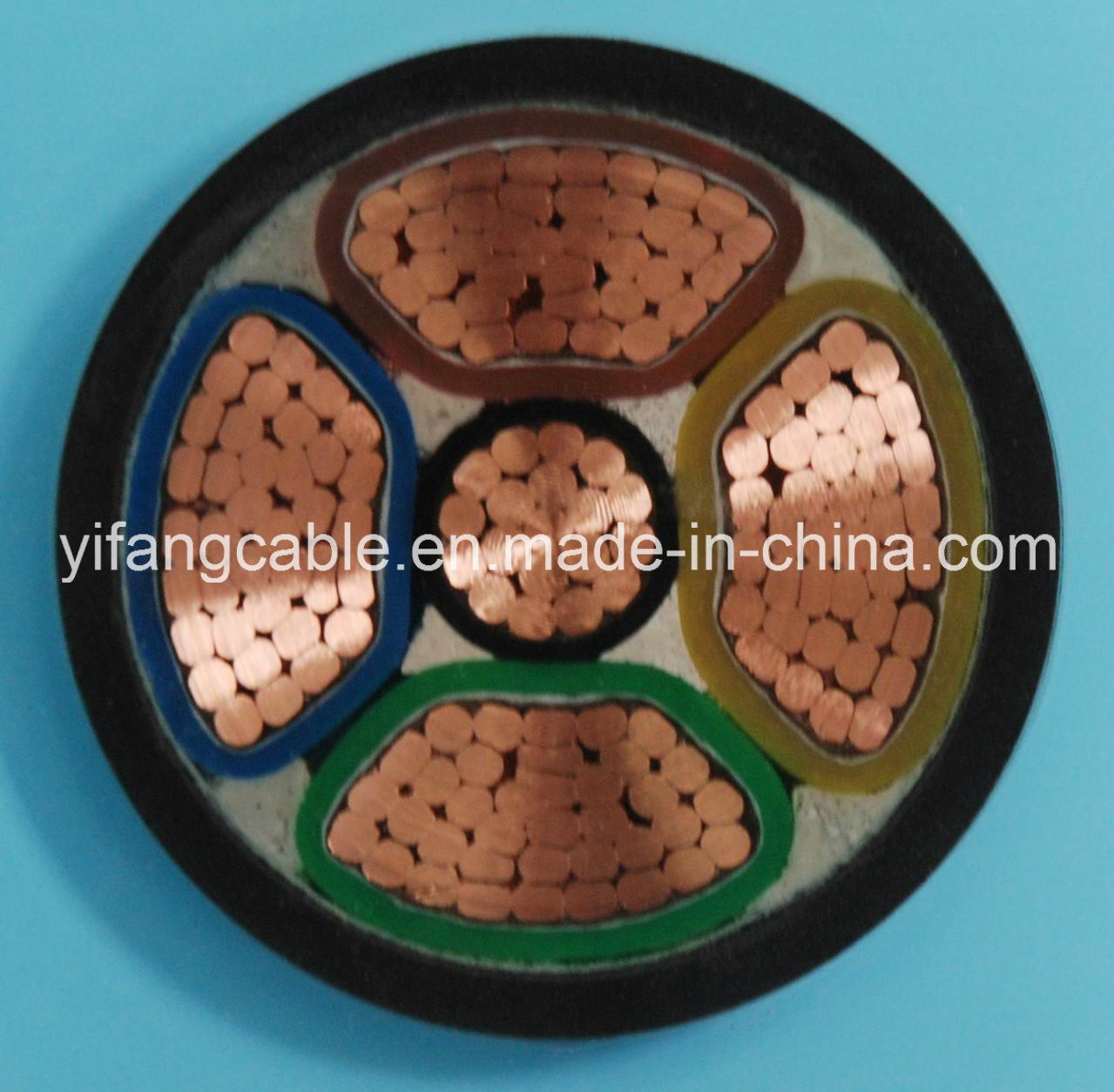 Low Voltage Cu/PVC/PVC Nyy Cable