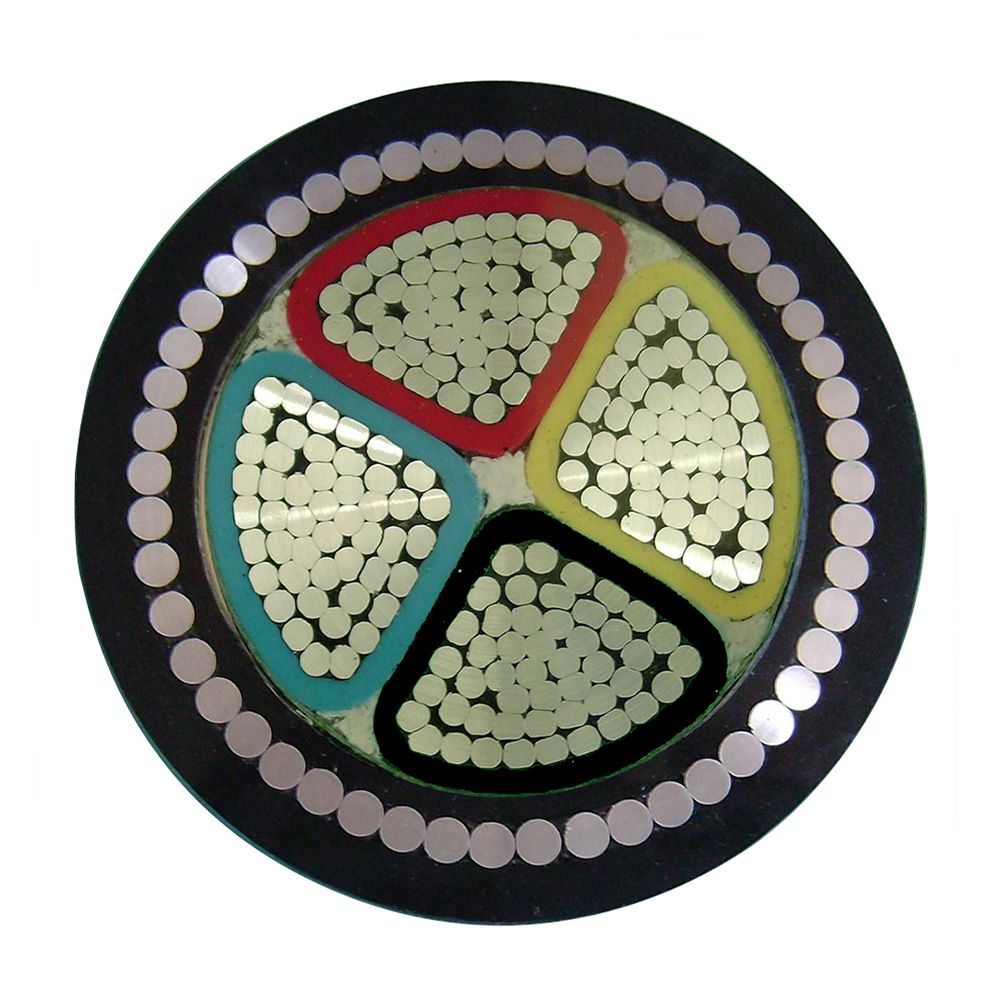 Mv Power Cable XLPE Insulated Cable N2xy Na2xy Na2xry/Yjv/Yjlv/Yjlv Aluminum Core XLPE Insulated PVC Sheathed Power Cable