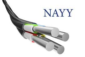 NAYY-J Power Cable 0, 6/1 kV, VDE Approved