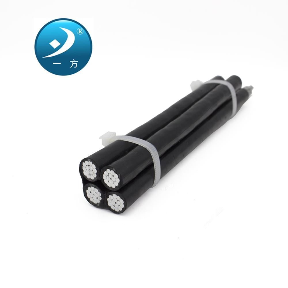 Chine NFC 33-209 Norme Application Surplomb Lignes Électriques Câble ABC Basse Tension Moyenne Tension Câbles Aériens Rassemblés fabrication et fournisseur