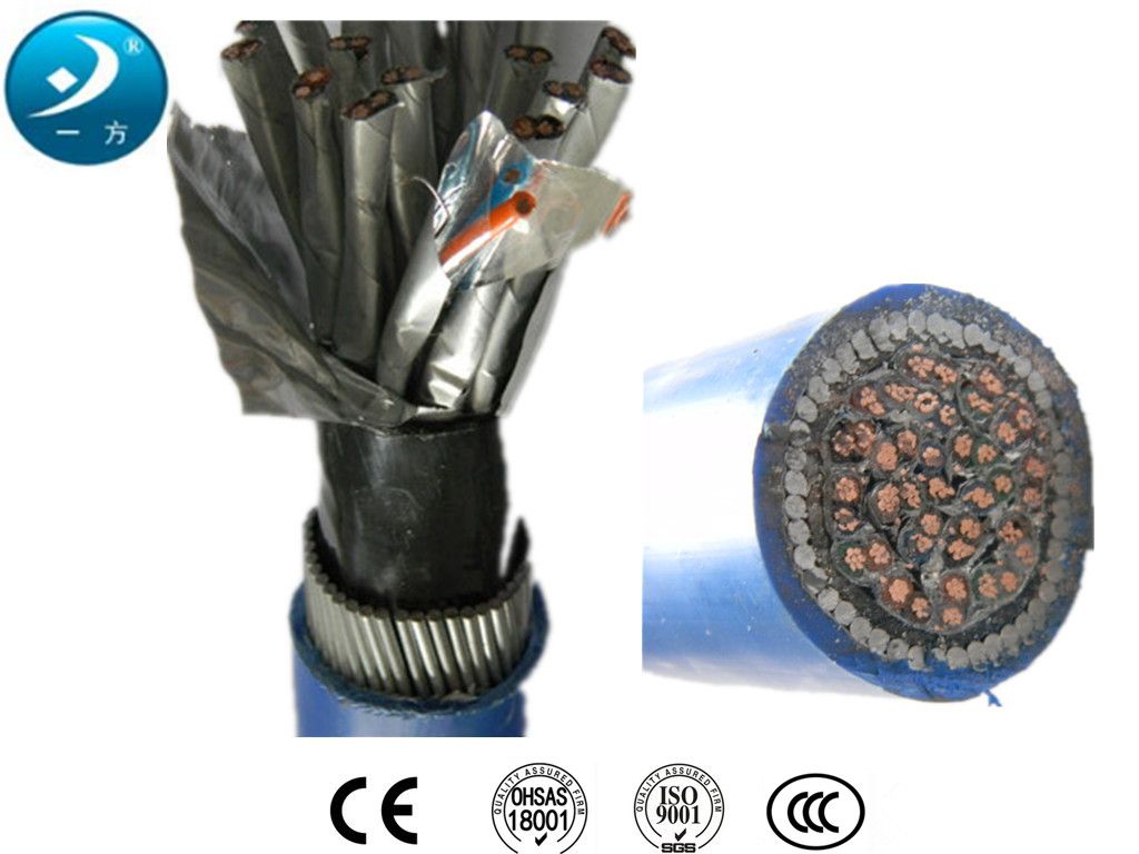 Cavo di strumentazione a più coppie con isolamento in PVC e schermo collettivo