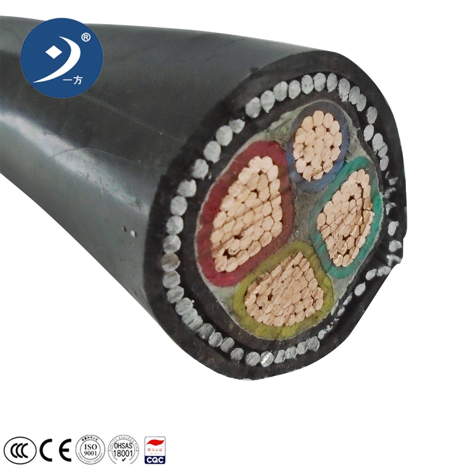 Chine Câble d′alimentation en cuivre pour le minage à basse et moyenne tension isolé en PVC XLPE à vendre 3X16mm2 fabrication et fournisseur