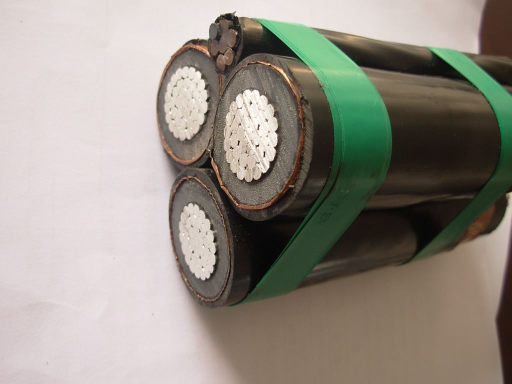 Quadruplex Service Drop AAAC 6201 Alloy Neutral Conductor Arabian