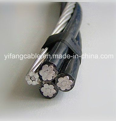 Quadruplex Service Drop Aluminum Conductors AAAC 6201 Alloy Neutral-Messenger Cable