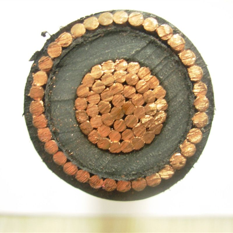 Single Core Copper Conductor XLPE Insulation Concentric Mv Cable