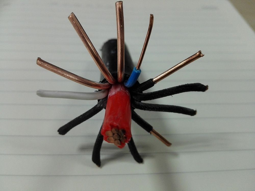 Split Concentric Cable Copper Conductor XLPE/PE Insulation Sheath