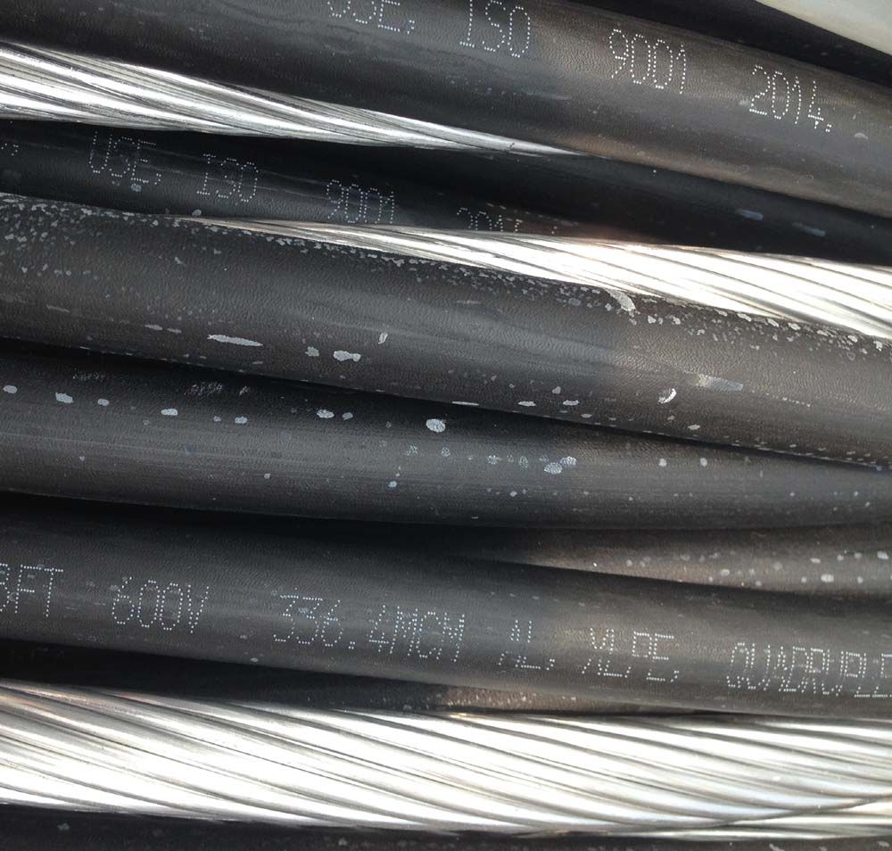 Triplex 2/0 AAC Cables