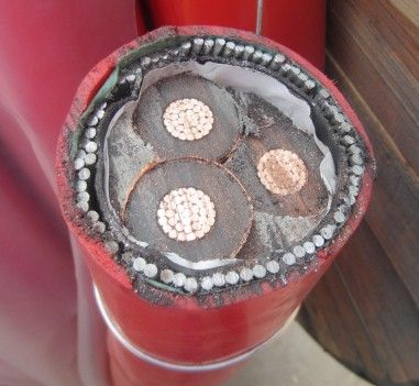XLPE Insulation, Swa/Sta Three Core Mv Power Cable