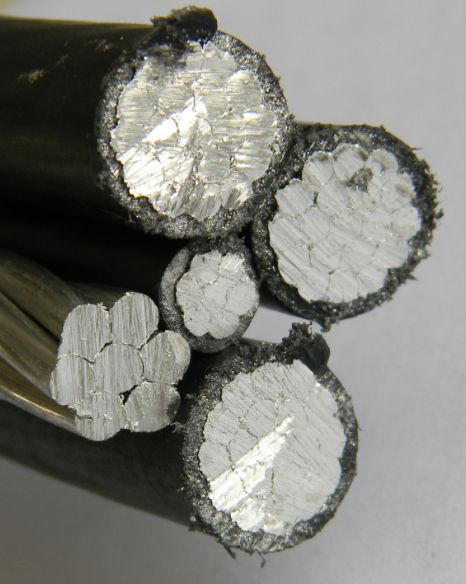 XLPE Insulation with Insulated 54.6mm2 AAAC Neutral Aerial Bundled Cable (ABC Cable) Factory Price