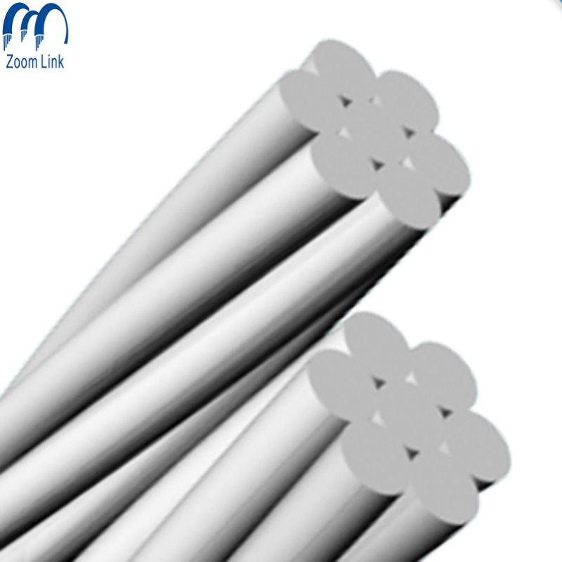 1/0 2/0 AWG Stranded Aluminum Alloy Conductor Wire Bare Conductor Aluminum Electrical Wire