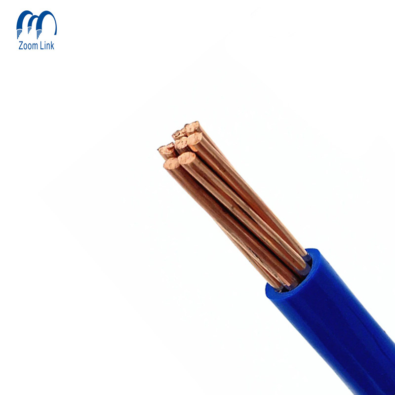 1.5mm 2.5mm 4mm 6mm Copper Core Polystyrene Insulated Wire for Home