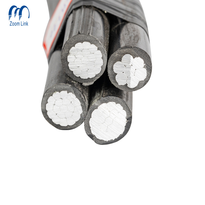 600V 16mm to 120 mm Aluminum Core Insulated Overhead Cable