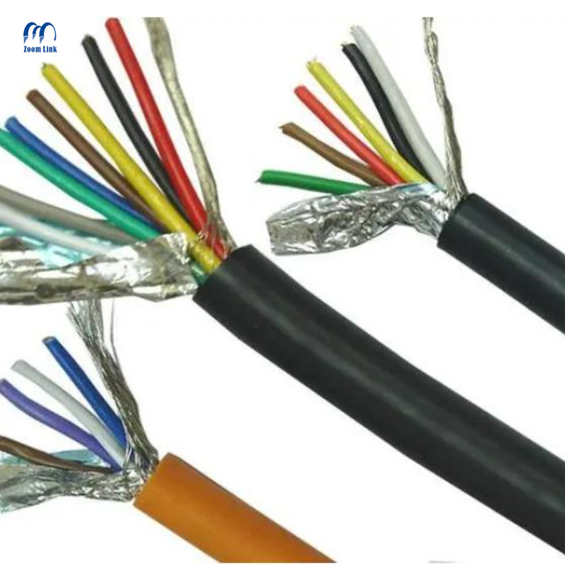 600V Cabo de Controle e Cabos de Instrumento com Condutor de Cobre, Revestimento de PVC, Camada de PVC e Blindagem