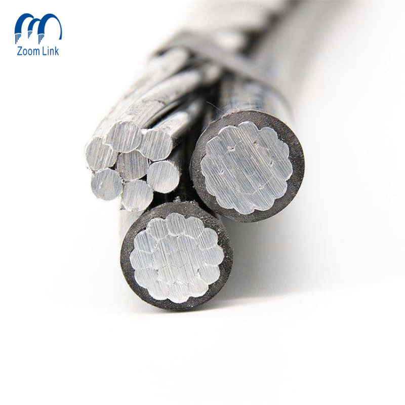 600V Hmwpe Cable PE Insulation Service Drop Wire 6AWG 2AWG 1/0AWG Triplex 2AWG Service Cable Price