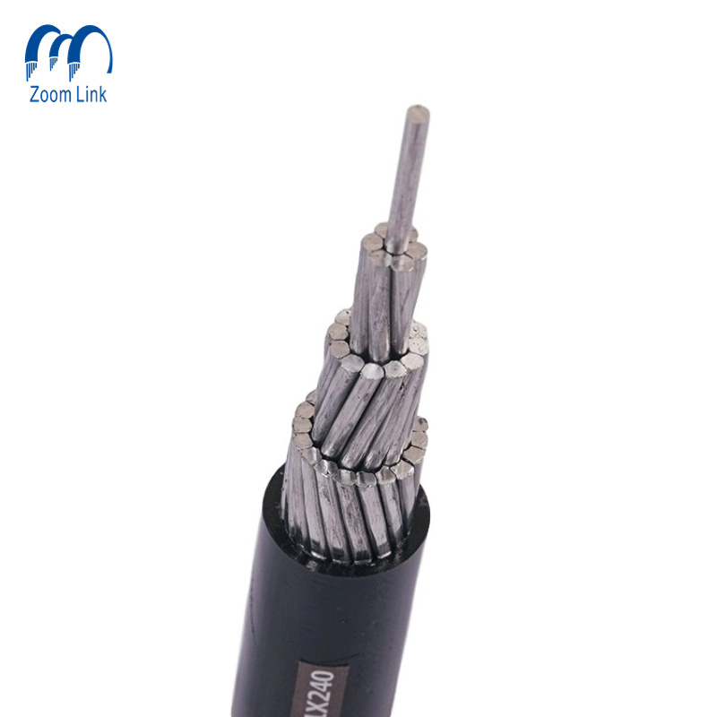 600V PE or HDPE Insulated ACSR, AAC Covered Line 6AWG, 2AWG, 1/0AWG, 4/0AWG