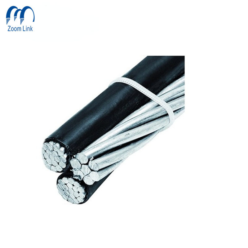 ASTM Standard Duplex AAC Conductor Service Drop ABC Electric Cable Wire