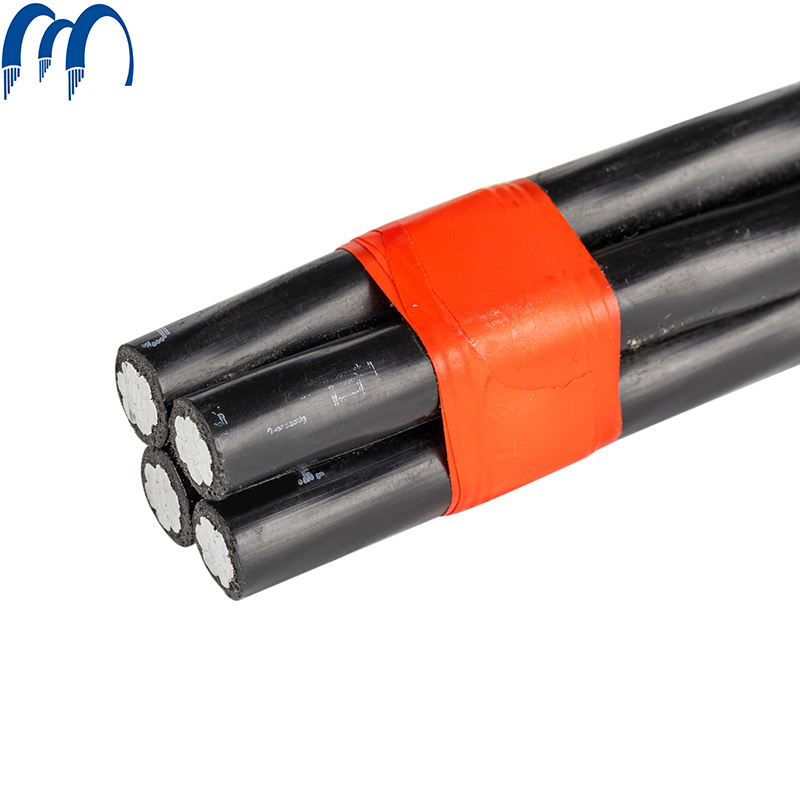 ASTM Standard Duplex Triplex Quadruplex Service Drop Cable Aluminum ABC Cable