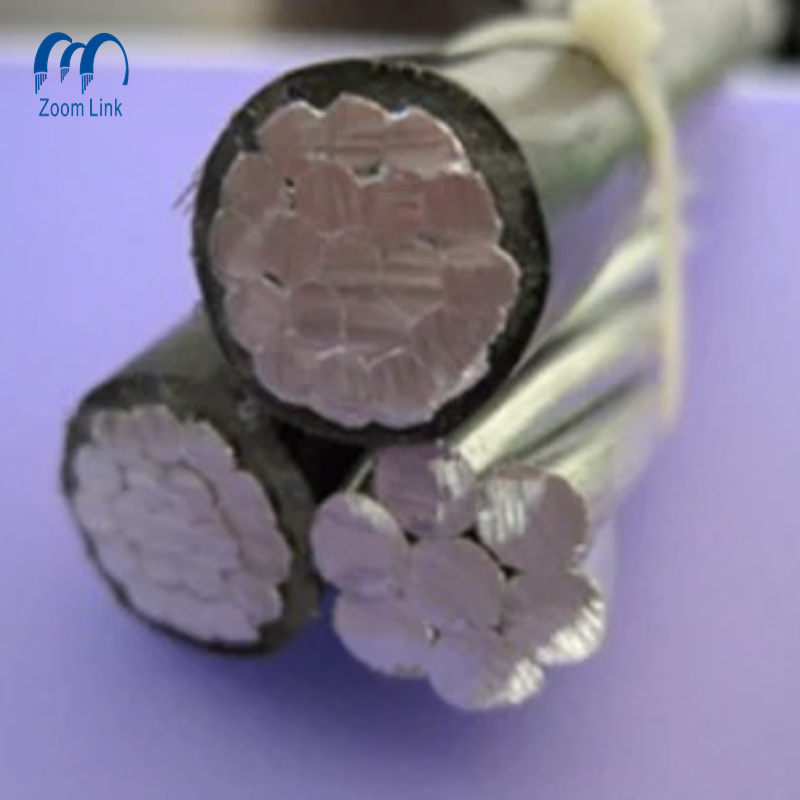 Aerial Bundle Cable Aluminum ABC Cable Electric Transmission Service Drop Price List of ABC Cable
