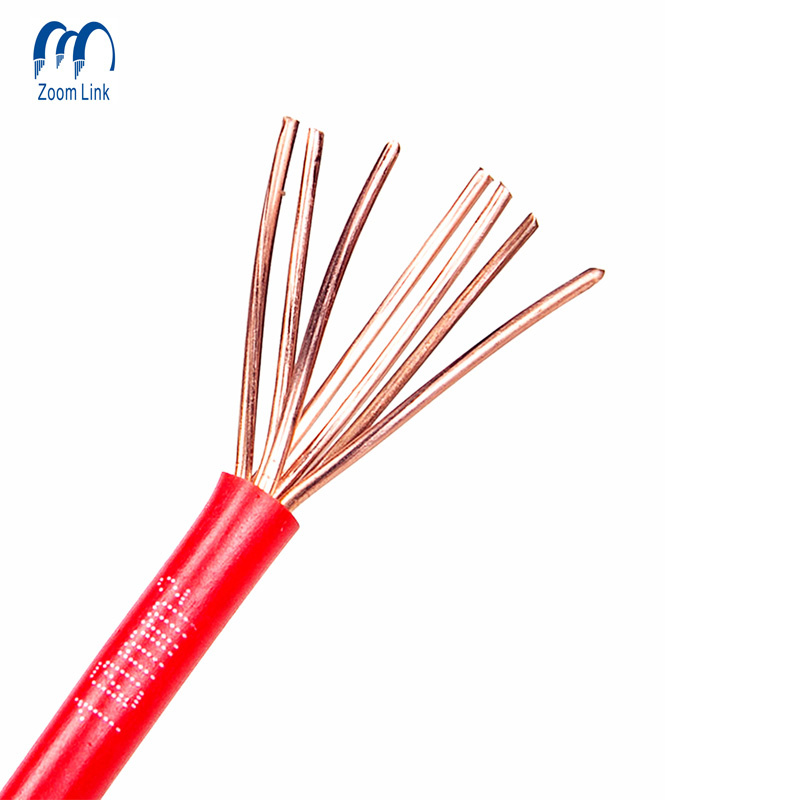 BV0.75mm BV1.5mm2 BV2 BV4 BV6 BV10mm Wire Cable 450/750V PVC Insulation Building Wire 3X2.5mm2 BV Copper Core PVC Insulated Hard Wire