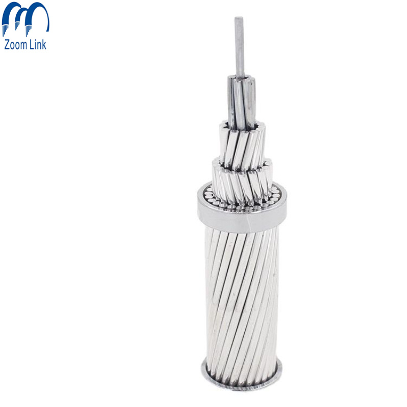 Bare Conductor AAC Different Size Overhead Stranding Wire Cable