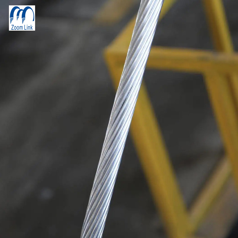 Fil conducteur en aluminium nu provenant d′un fournisseur chinois (normes IEC, BS, DIN, ASTM, N FC)
