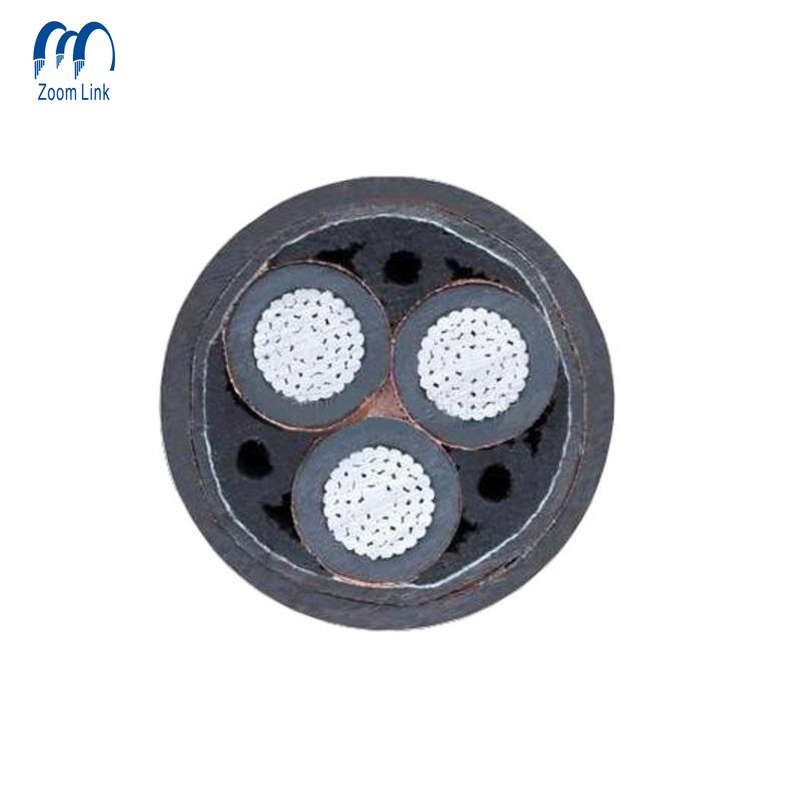 Copper Conductor XLPE Insulation Armoured Underground Cable Yjv22