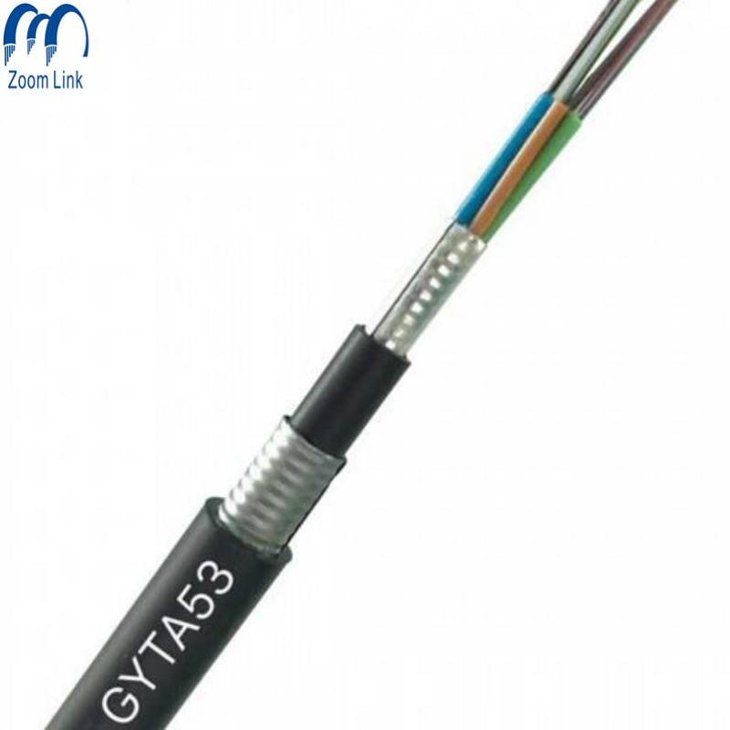 Direct Fiber Cable Factory Armored Cable Duct Underground Cable GYTA GYTA53 GYTS