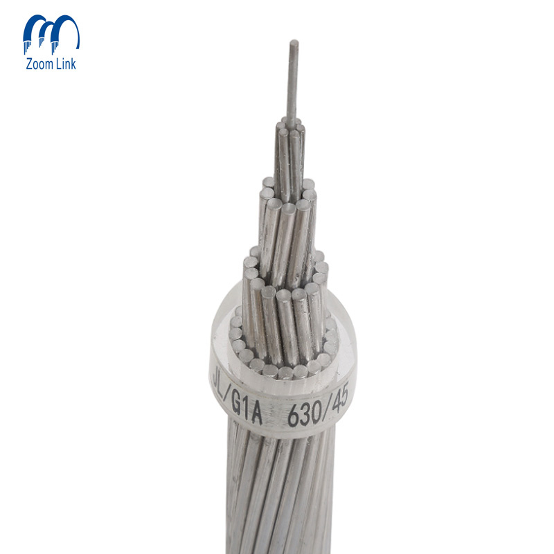GOST Standard ACSR Conductor Steel Aluminum Wire as 70/11, 95, 100, 120, 150mm
