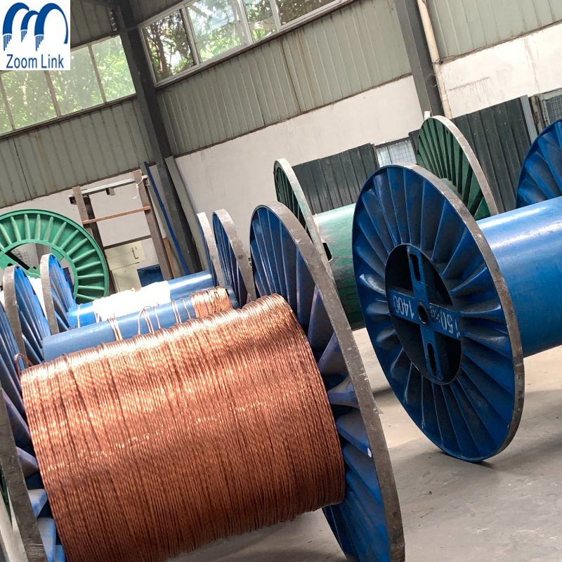 High Tensile Bare Copper Electrical Cable Bare Copper Wire