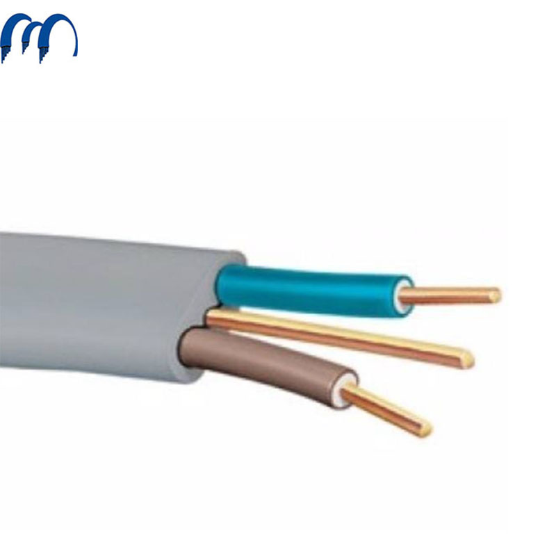 House Flat Twin Earth Copper House Wire Coil PVC Copper Electrical Wire