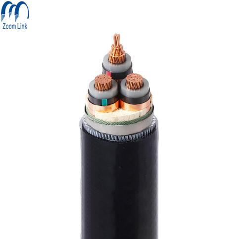 Chine Câble de puissance moyenne tension isolé XLPE avec gaine en PVC et armure Swa fabrication et fournisseur