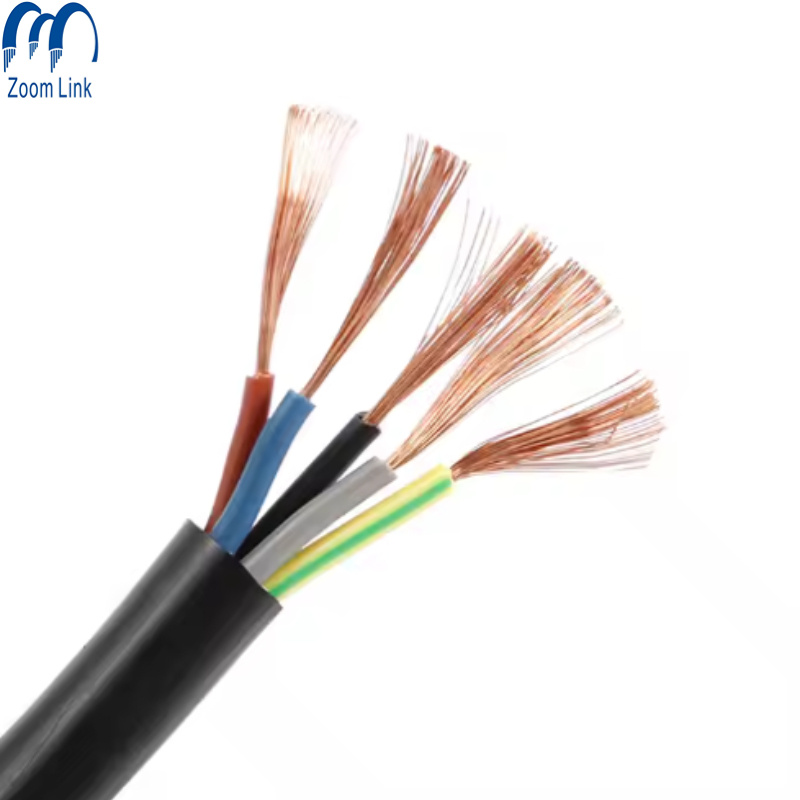 Rvv H05VV-F Cable Multicore 1.5mm 2.5mm Flexible Cable Copper Wire