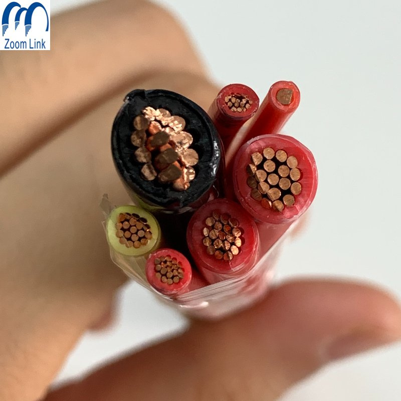 Thwn/Thhn Electrical Wires 8 10 12 14 AWG Solid and Stranded Copper Conductor PVC Insulated Nylon Cable