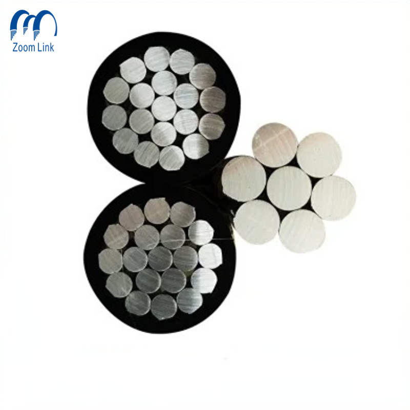 Twisted Aluminum Duplex Triplex Quadruplex ABC Cable Aerial Bundled Cable Setter