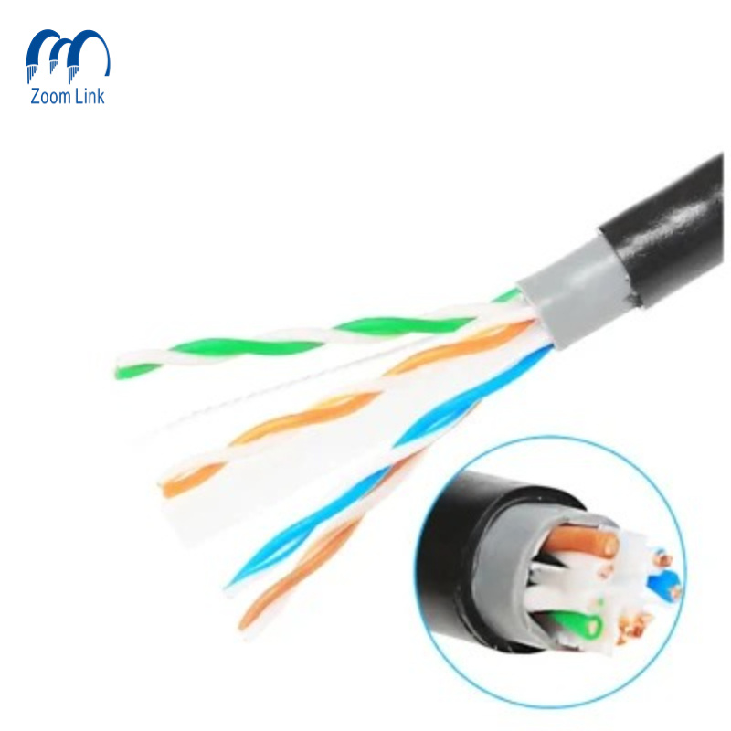 Câble LAN extérieur UTP Cat5e/CAT6